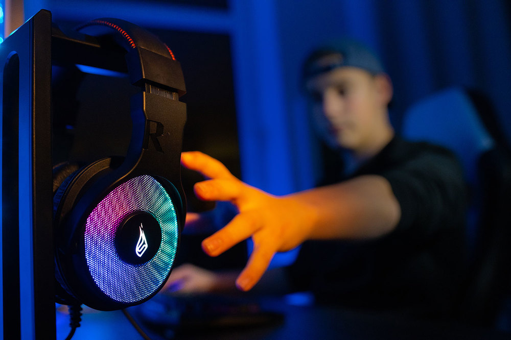 SureFire Harrier 360 7.1 Surround Sound USB Gaming Headset - Image 4