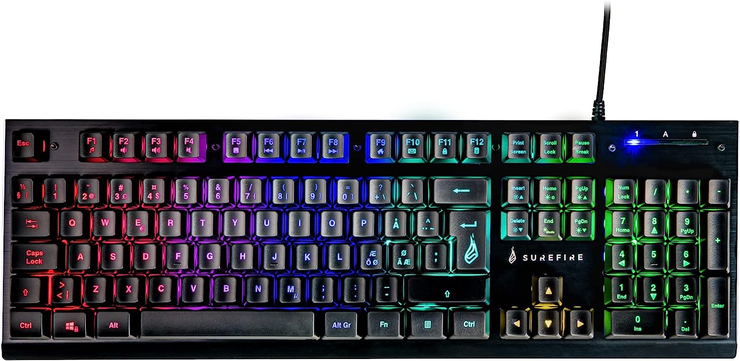SureFire X2 Gaming RGB Keyboard