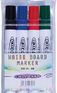 Whiteboard Marker Bullet Point 4's Assorted